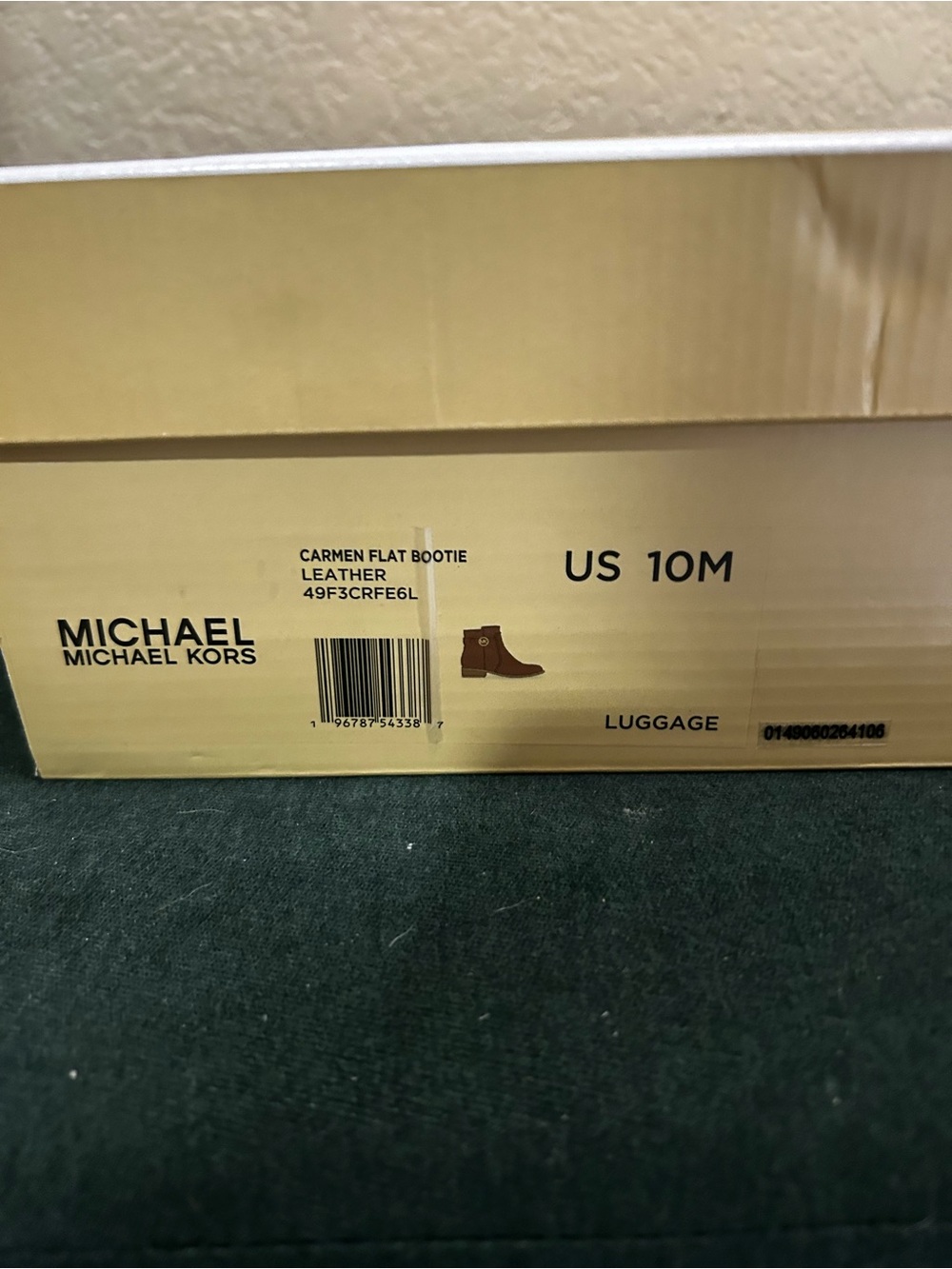 MICHAEL Michael Kors Luggage Brown Chukka Boot US 10M